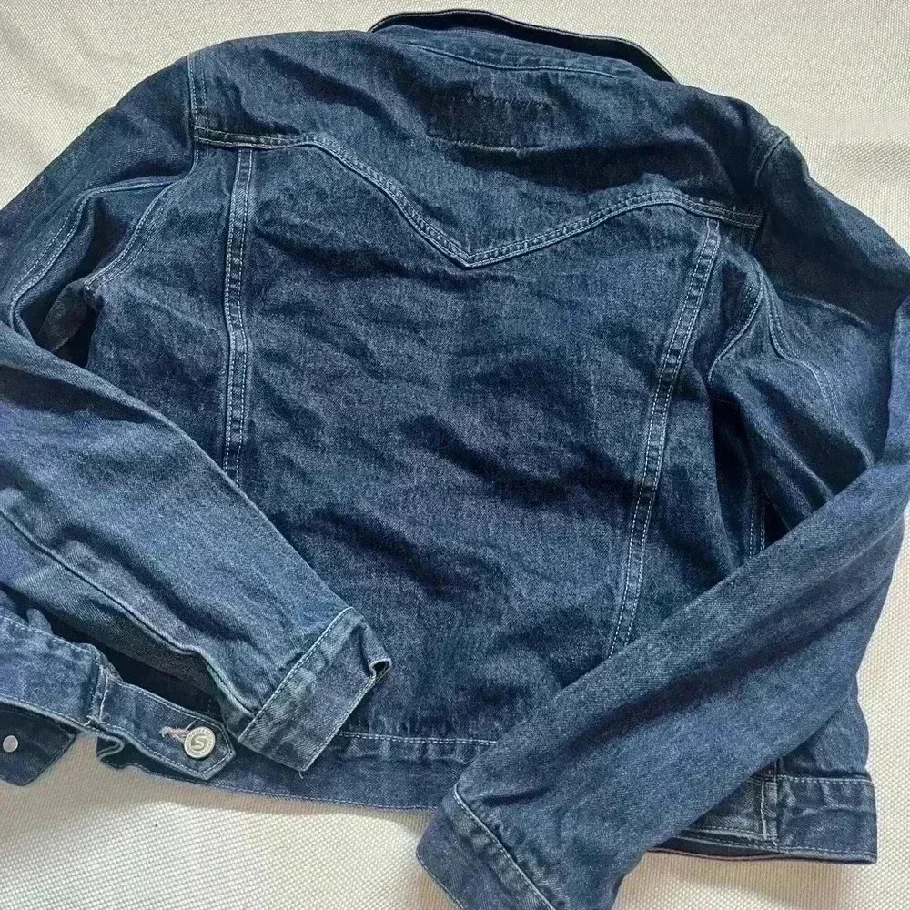 Vintage Stephen Hardy Squeeze 100% cotton Jean jacket - Picture 4 of 4